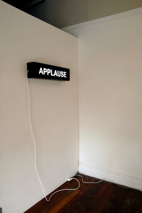 Justine Walker, Untitled (Applause), 2008. Image courtesy of Bex Pearce.