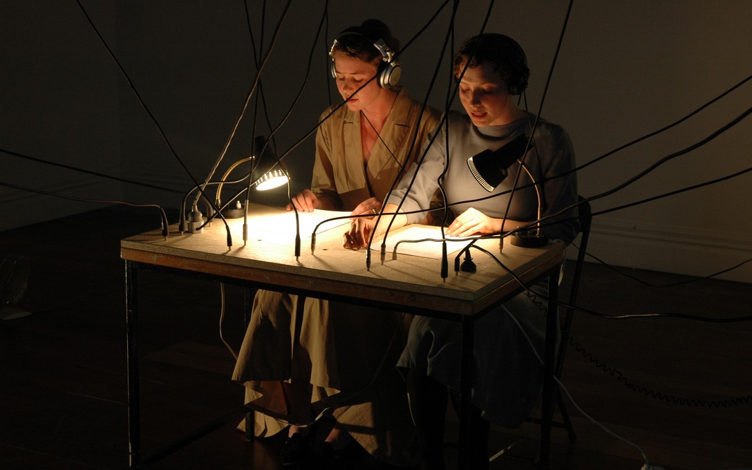 Amy Howden-Chapman and Biddy Livesey, Raised by Wolves, 2006. Image courtesy of Jeremy Booth. 