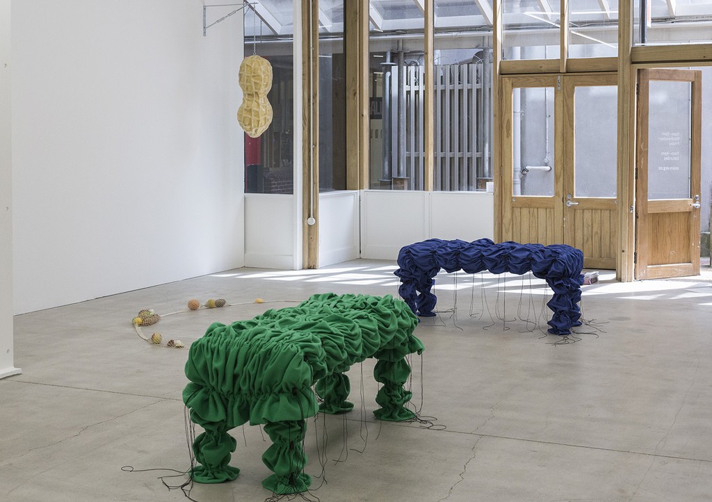 Lucy Meyle, Soft Spot, 2020, installation view. Image courtesy of Cheska Brown.