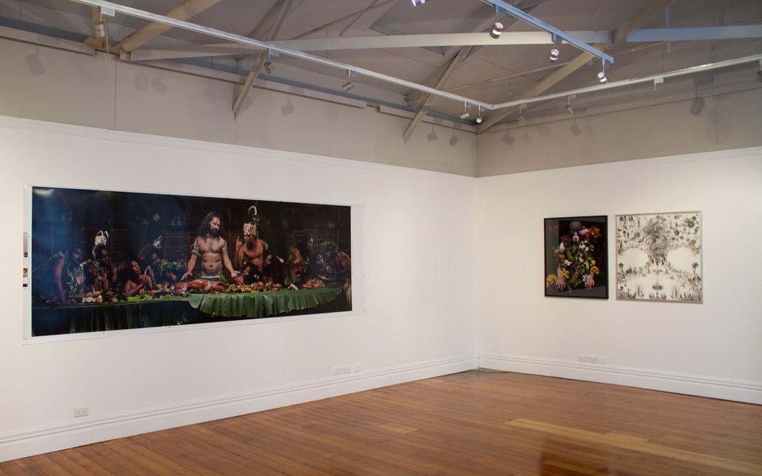 Greg Semu [left] and Peter Madden [right], Headcount, 2013. Image courtesy of Clare Callaghan.