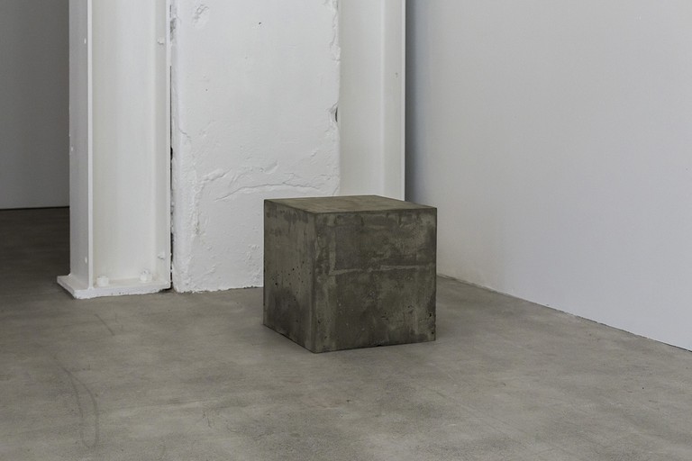 Deanna Dowling, The crab and the rock: landing at the resort, 2019, detail, concrete box. Image courtesy of Cheska Brown.