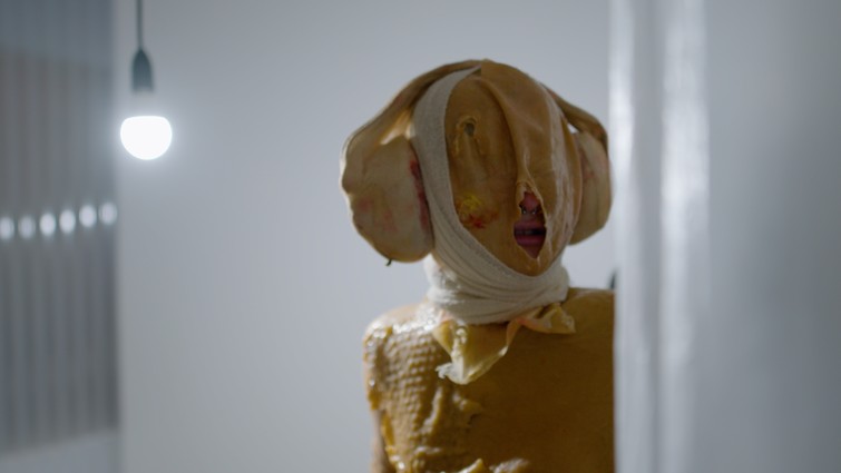 Fetishini as Skin, The Ethics of Witnessing [ROT], 4 Hōngongoi 2025. Photo courtesy of Ted Whitaker.