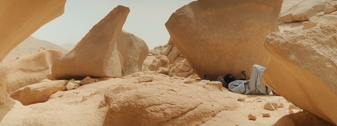 Other Cinemas (Arwa Aburawa and Turab Shah), And still, it remains, 2023 (film still).