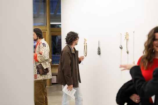 Adorn youself accordingly exhibition opening. Photo by Renati Waaka. 