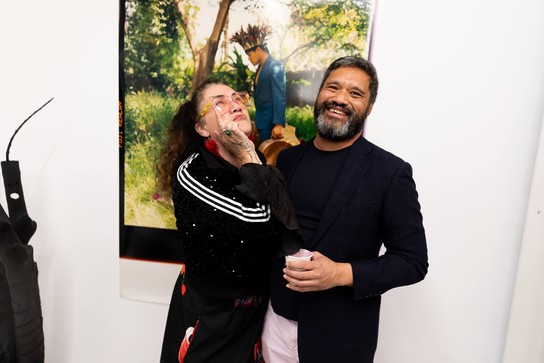Silent Screams of Memories exhibition opening. Photo by Renati Waaka.