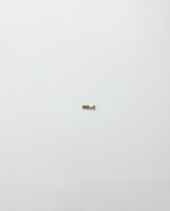 Frankie Matchitt-Millar, Cigarette shared with Carmen Rupe, 2025. Marlboro red and mint gum. Photo by DJCS.