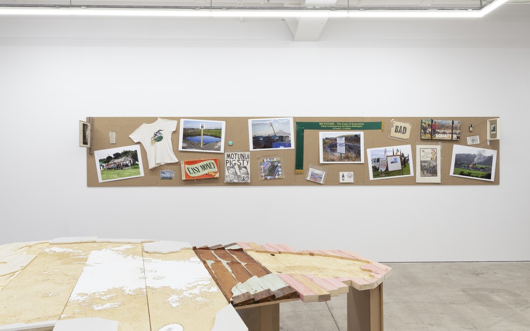 NO FUTURE - The Cost of Extraction. Installation view. Courtesy of Cheska Brown.  