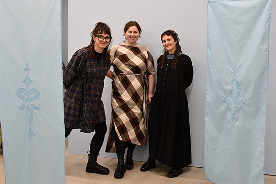 Turumeke Harrington, Grace Ryder and Greta Menzies. Serve Yourself, 9 July 2021, Enjoy Contemporary Art Space.