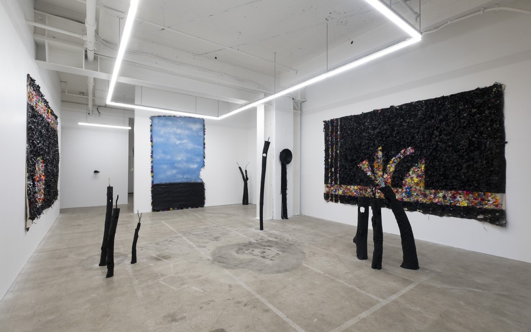 Telly Tuita, Silent Screams of Memories, installation view, 2026. Photo by Samson Dell.