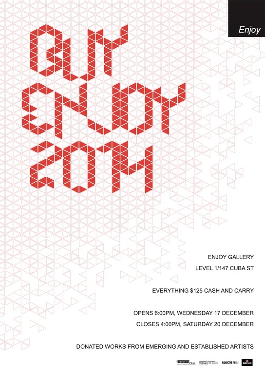 Buy Enjoy 2014 poster. Designed by Meredith Crowe.