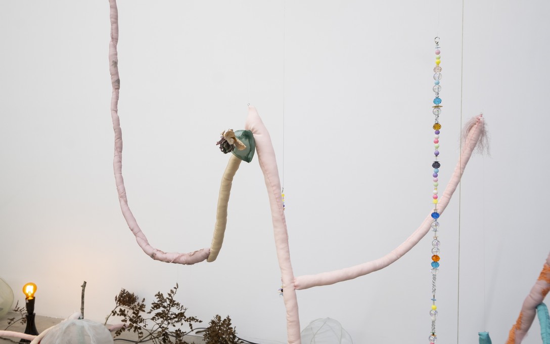 Sena Park, I touch the surface, we draw wild beauty, 2025. Photo by Samson Dell.