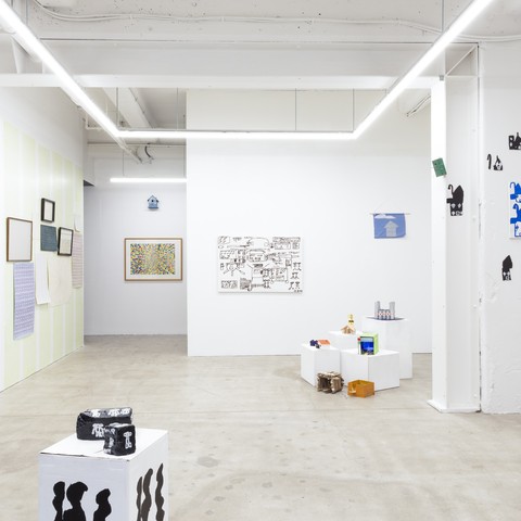I Live Here, installation view. Courtesy of Cheska Brown.