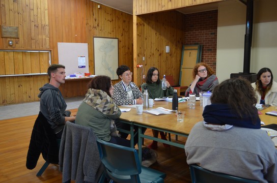 Extended Conversations Intensive 1: Criticism and Care. Image courtesy of Enjoy Public Art Gallery and Blue Oyster Art Project Space.