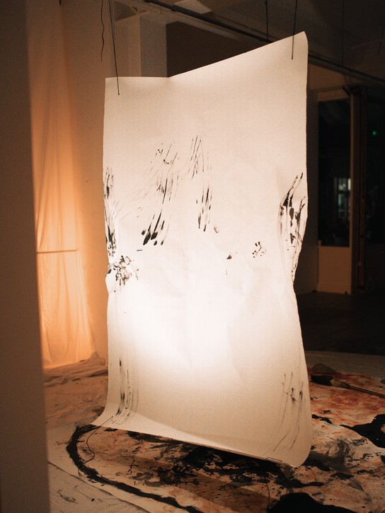 Dawn of Dreams, performance by Zed Xu 榛子瞬. Photo by Paige Carson-Wilson.