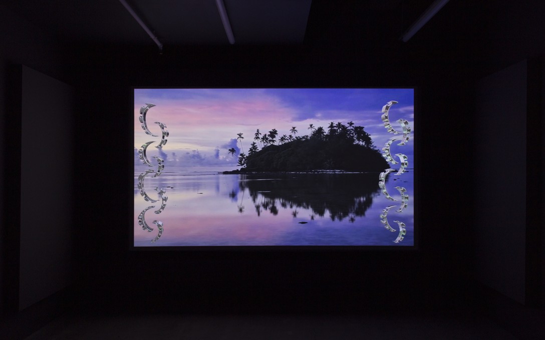 Kahurangiariki Smith with Buntheun Oung, Mā te Moana, 2024. Installation view. Courtesy of Cheska Brown.