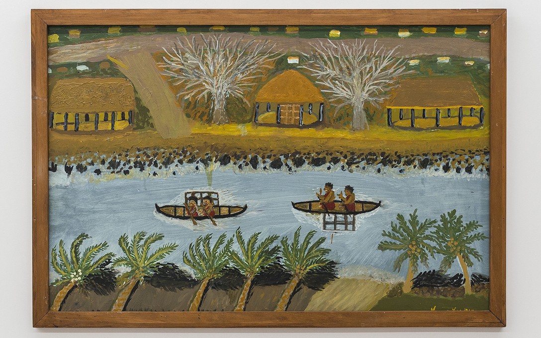 Teuane Tibbo, Untitled, 1967, oil on board, collection of Jowitt family. Image courtesy of Cheska Brown.