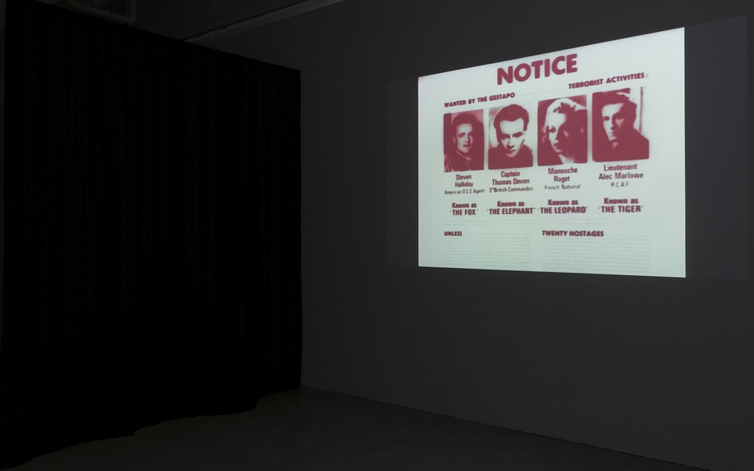 Naeem Mohaiemen, United Red Army (The Young Man Was, Part I), 2011, HD digital video, 1:10:00, installation view. Image courtesy of the artist, Experimenter, Kolkata, India and Cheska Brown.