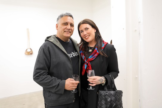 Adorn youself accordingly exhibition opening. Photo by Renati Waaka.