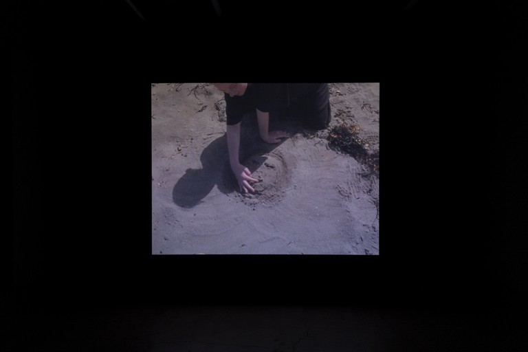Lily Worrall, moon irons wings (still), 2026. Photo by Samson Dell.