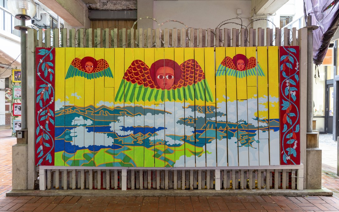 Keelin Bell, Angels Over Pōneke, 2025. Photo courtesy of Cheska Brown.