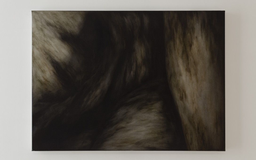 Eleanor Díaz Ritson, Cuerpo-Cueva l (Cave-Being l), 2022, water-soluble oil on canvas, 85x120cm. Image courtesy of Cheska Brown.