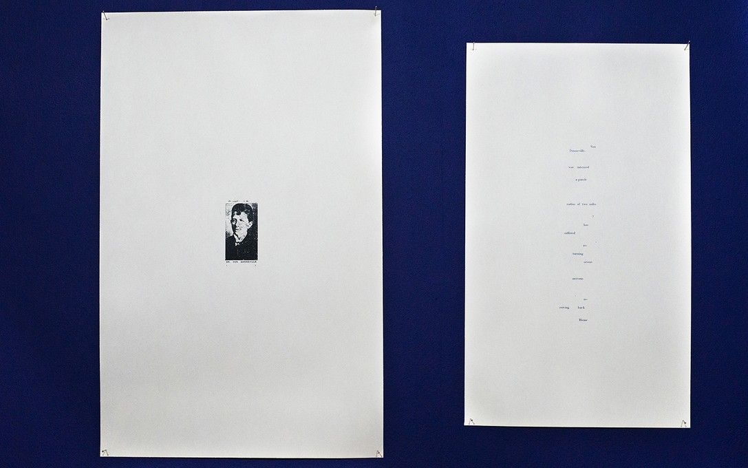 Aliyah Winter, Tabloid photo, 2017, archival material, newsprint reproduction (left); Article, 2017, archival material, newsprint reproduction (right). Image courtesy of Xander Dixon.