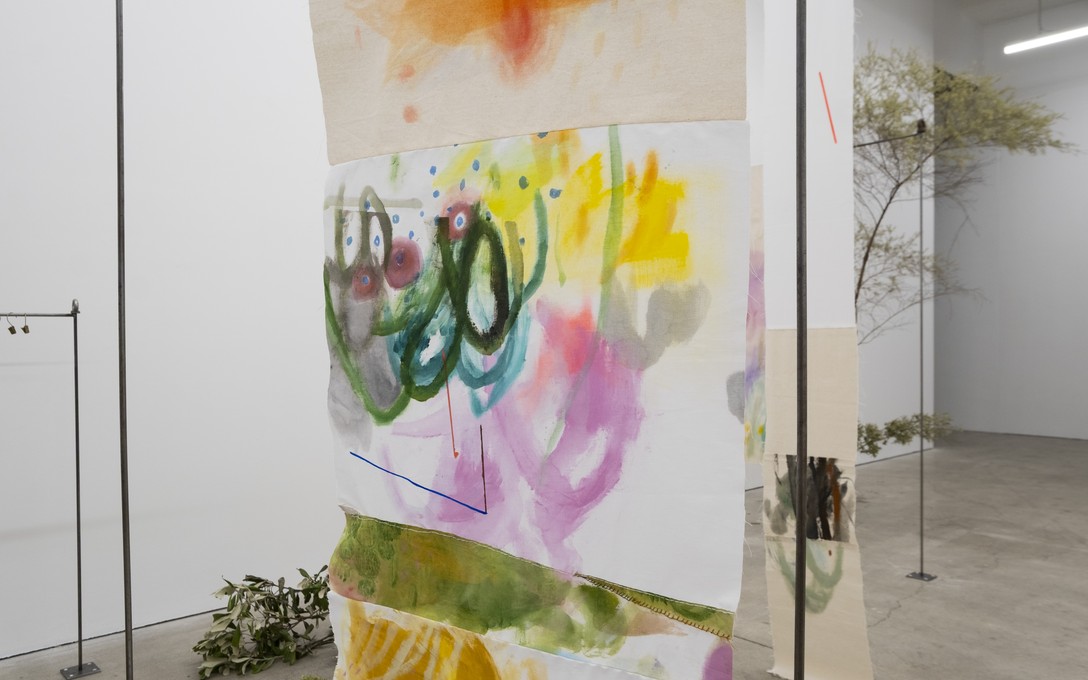 Sena Park, I touch the surface, we draw wild beauty, 2025. Photo by Samson Dell.