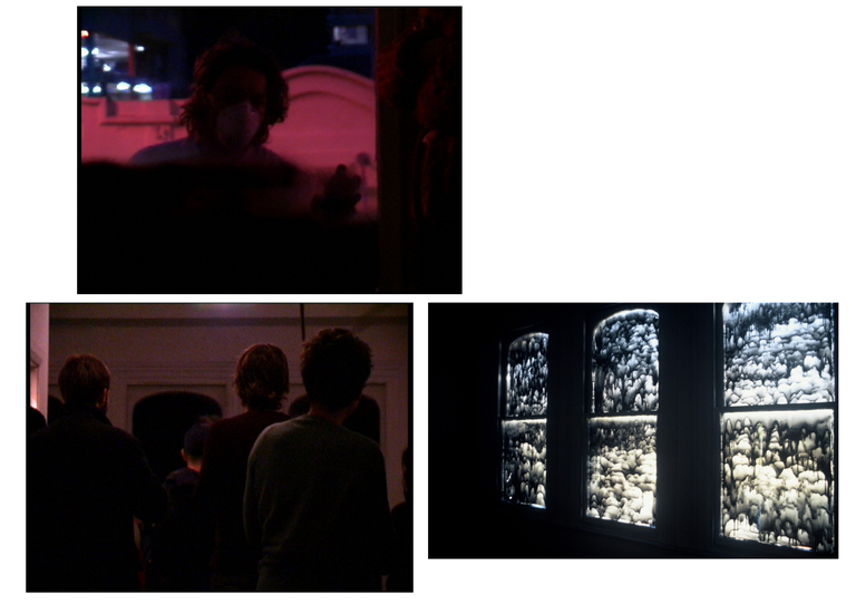 Performance documentation, Chris Clements, It’s Goodnight From Me and It’s Goodnight from Enjoy, 2001. An exhibition in the From Enjoy series (May–June 2001).