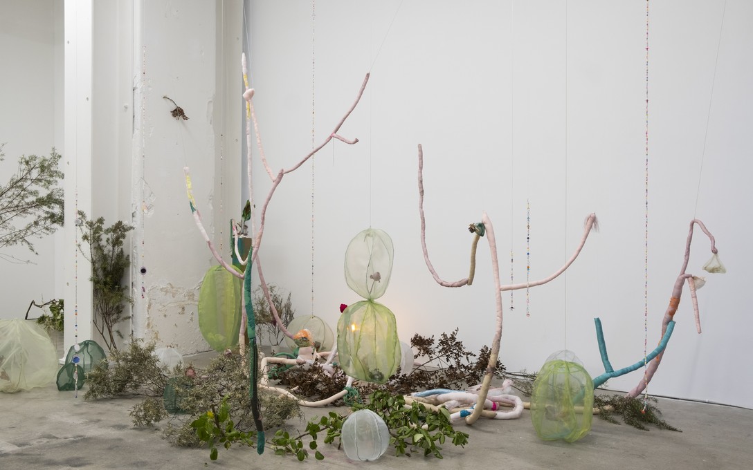 Sena Park, I touch the surface, we draw wild beauty, 2025. Photo by Samson Dell.