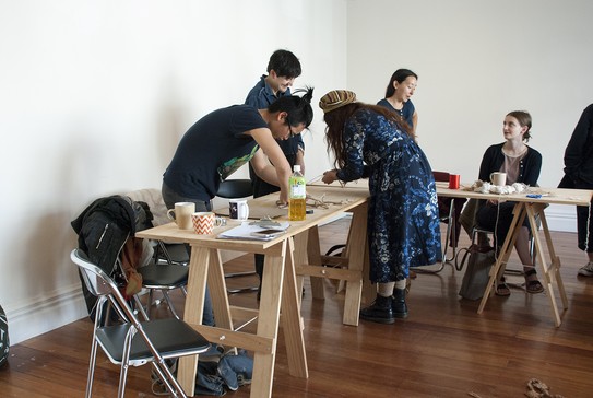 Knotting workshop with Wai Ching Chan, 5 May 2019.