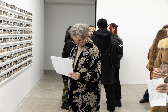 These are Addressed to You exhibition opening. Photo by Renati Waaka.