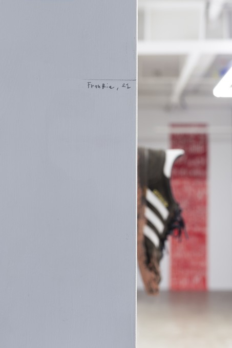 Frankie Matchitt-Millar, The Ethics of Witnessing, detail. Image courtesy of Cheska Brown.  