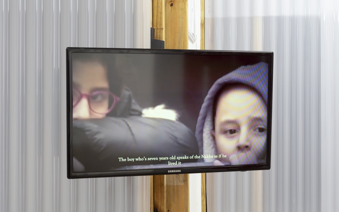 Ali Asfour, Where Play Is Rehearsal, 2025. Installation View. Image courtesy of Cheska Brown.