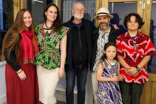 Adorn youself accordingly exhibition opening. Photo by Renati Waaka.