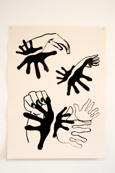 Ella Sutherland, After Bitches, Witches & Dykes, 2018, silk screen on paper, 558 x 762 mm. Image courtesy of Xander Dixon.