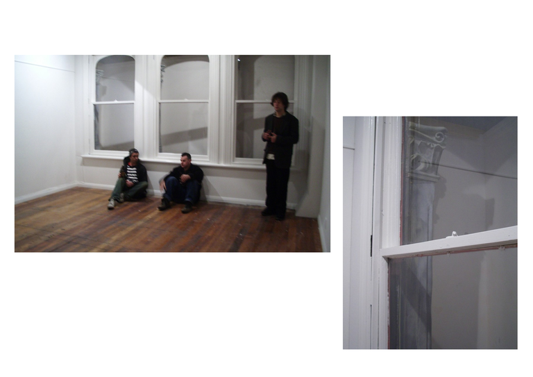 Installation views, Fiona Connor, Inner City Real Estate 174/147, 2006. Images courtesy of Jessica Reid.