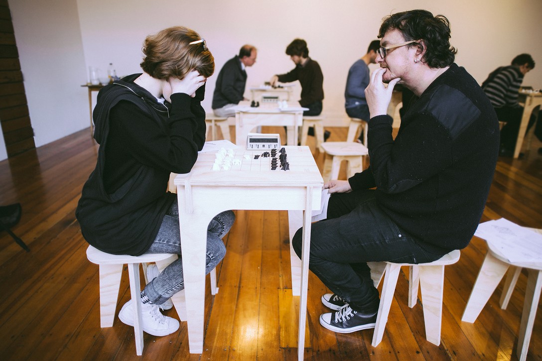 Chess Tournament, June 14, 2014. Image courtesy of Amanda Rogers.