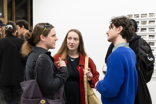These are Addressed to You exhibition opening. Photo by Renati Waaka.