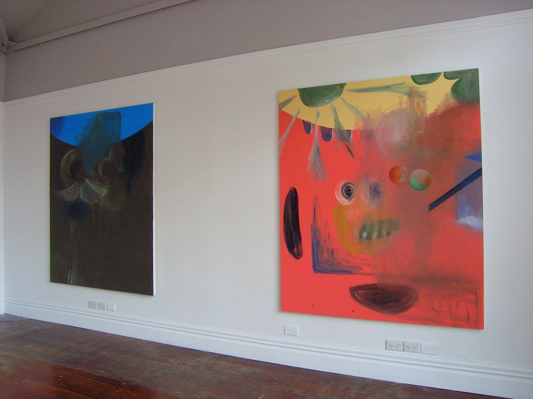 Sam Rountree-Williams, The Duke [left], Helicopter [right], 2008. Image courtesy of Maia McDonald.