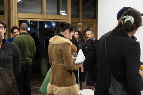 These are Addressed to You exhibition opening. Photo by Renati Waaka.