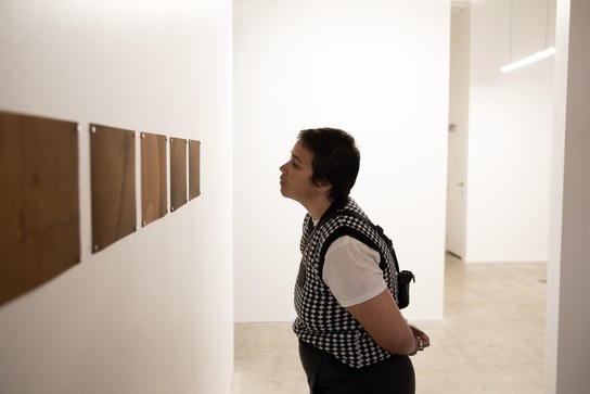 Latamai Katoa, What happens if it's broken? & Lily Worrall, moon iron wings exhibition opening. Photo by Renati Waaka.