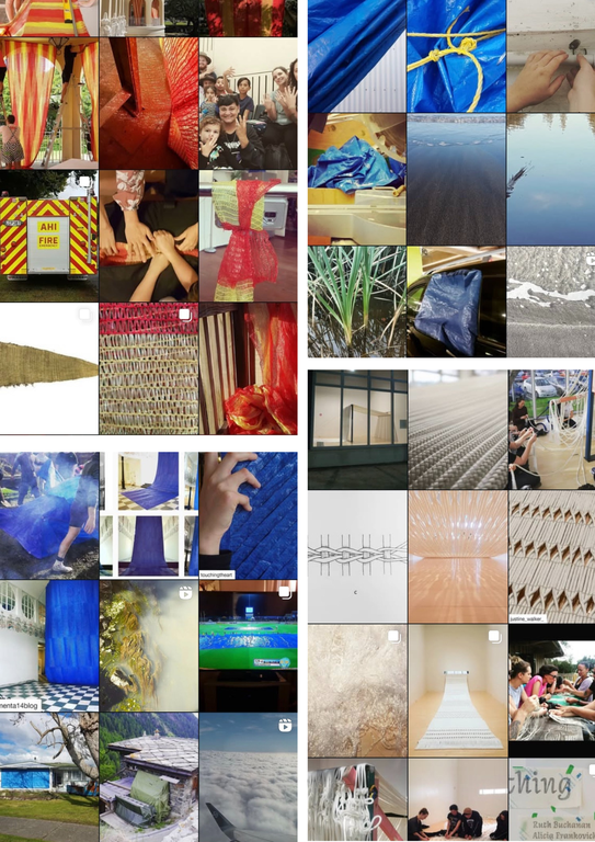 Screengrabs of Mataaho Collective's Instagram profile, @mataahocollective. 