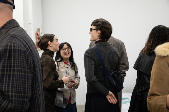 These are Addressed to You exhibition opening. Photo by Renati Waaka.