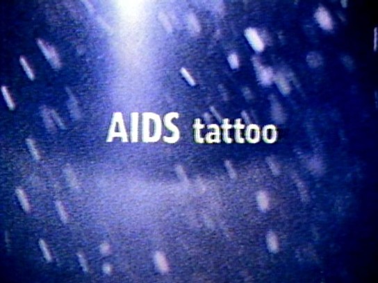 Barbara Hammer, Snow Job: The Media Hysteria of AIDS (film still). Courtesy of the Estate of Barbara Hammer, New York and Electronic Arts Intermix (EAI), New York.