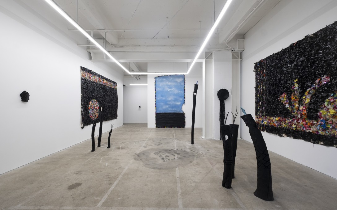 Telly Tuita, Silent Screams of Memories, installation view, 2026. Photo by Samson Dell.